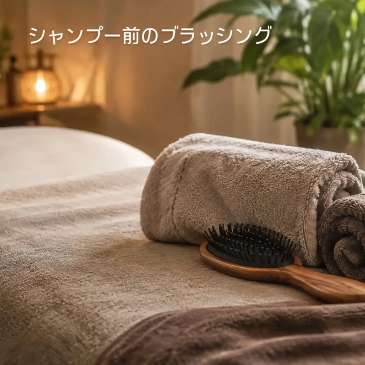 ◆シャンプー前にブラッシング◆